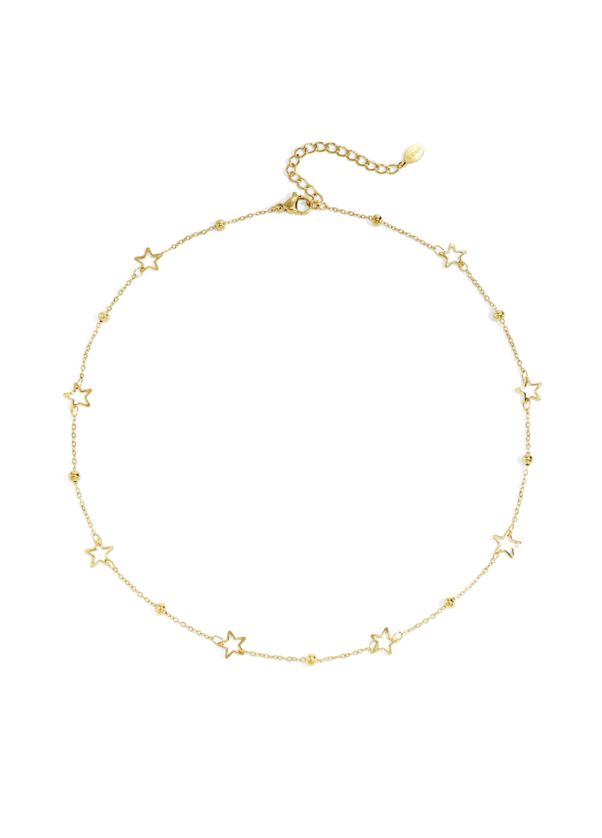 Ketting Sterretjes goud