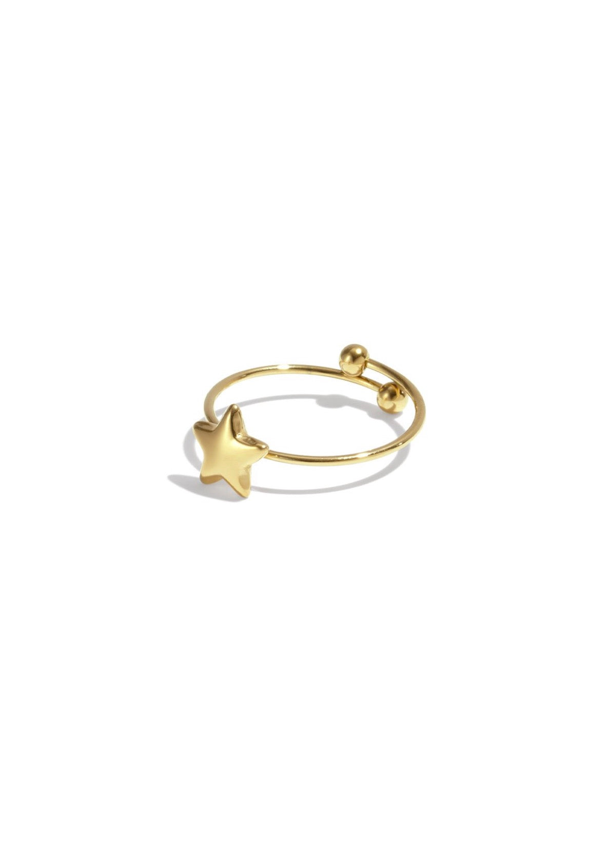 Ster ring goud