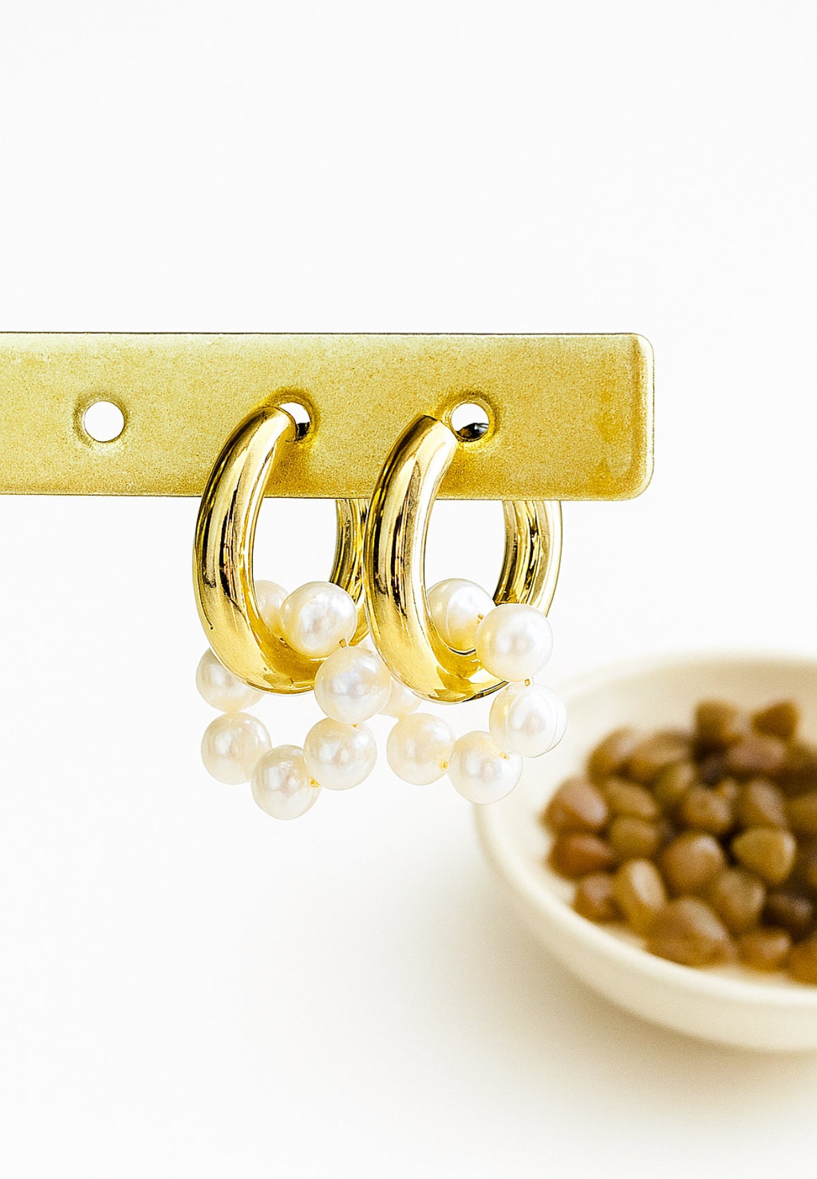 Dulce Aqua oorhangers