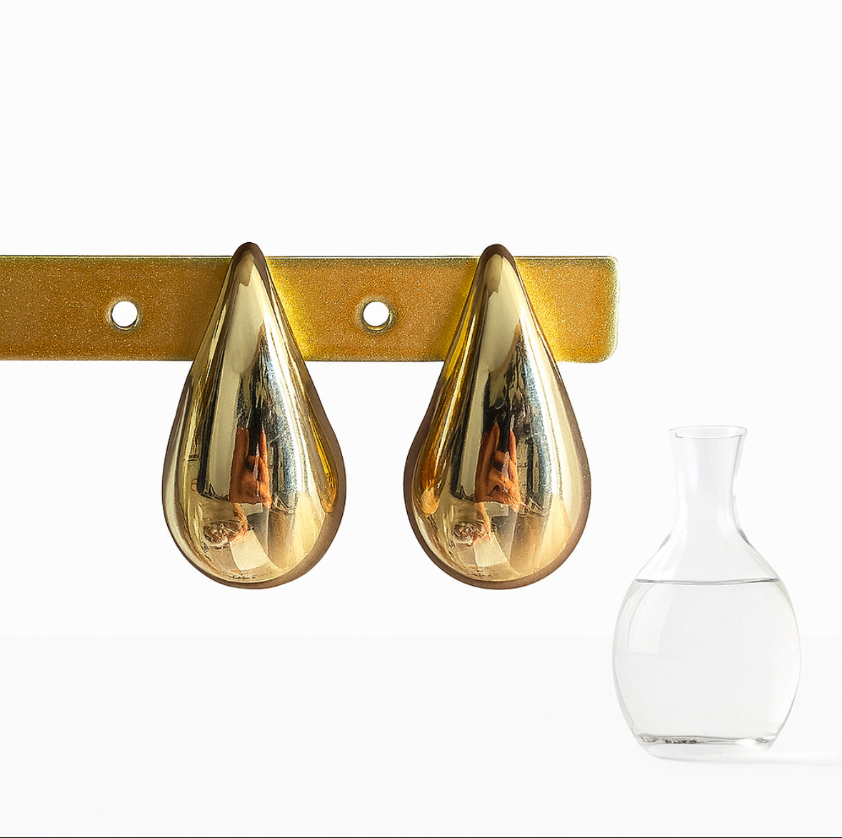 Gitta druppel oorbellen groot