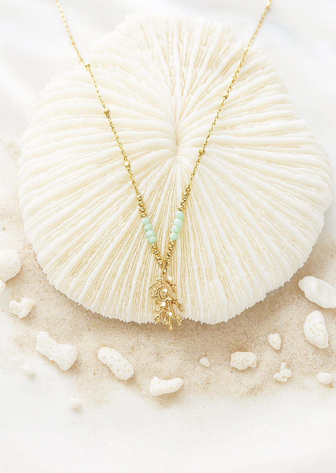 Koraal Ketting licht groen