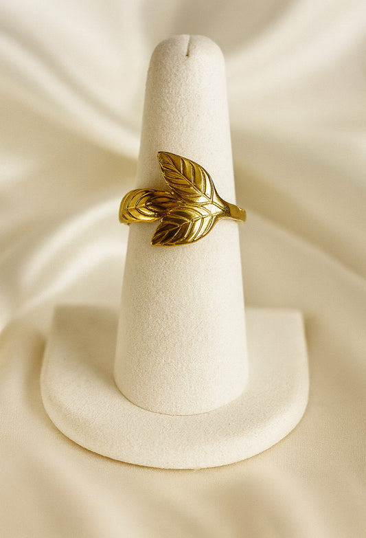 Open ring 3 blaadjes