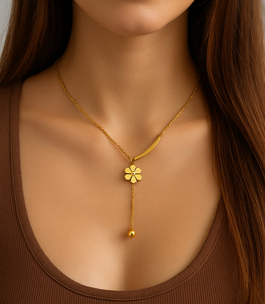 Ketting met bloemetje