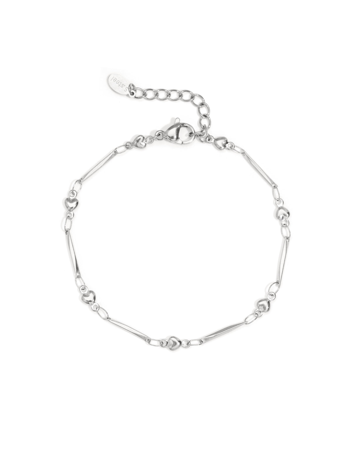 Armband ketting zilver