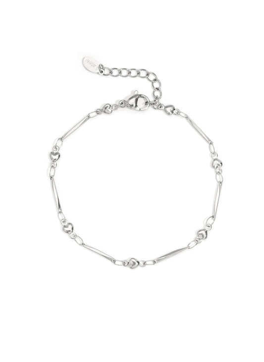 Armband ketting zilver