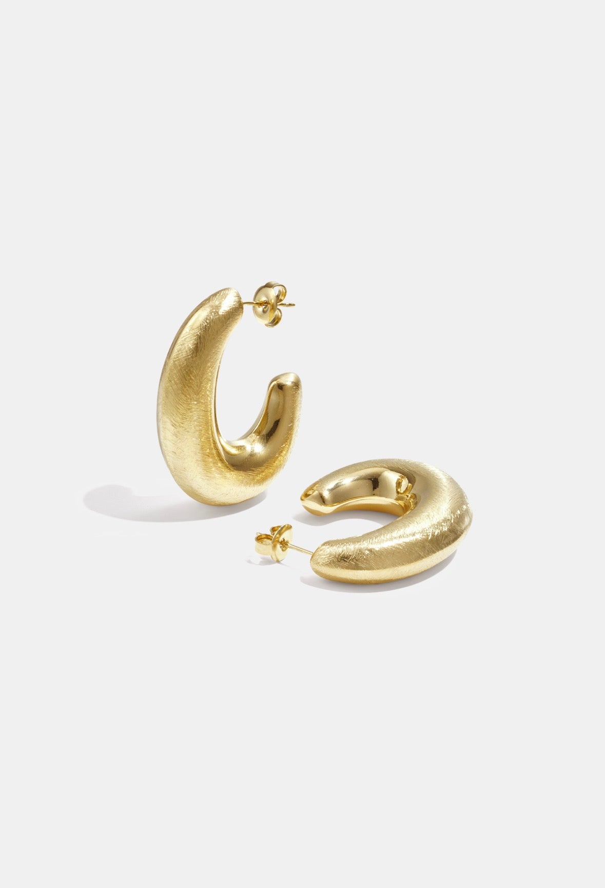Creolen cirkel goud