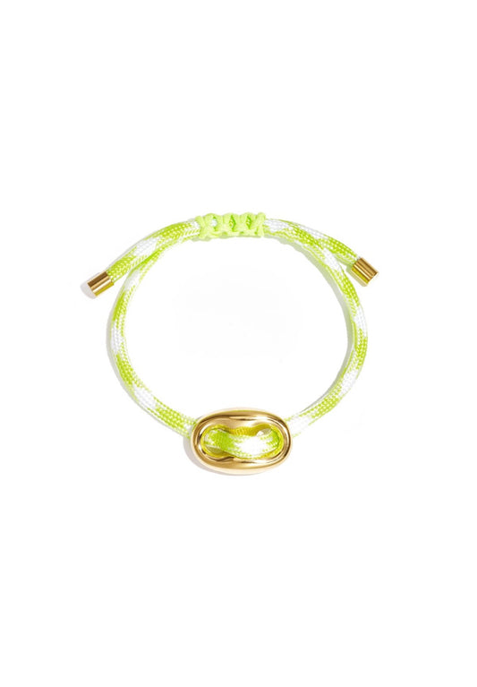 Armband met knop detail