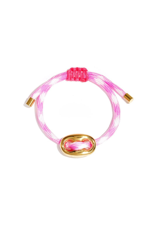 Armband met knop detail