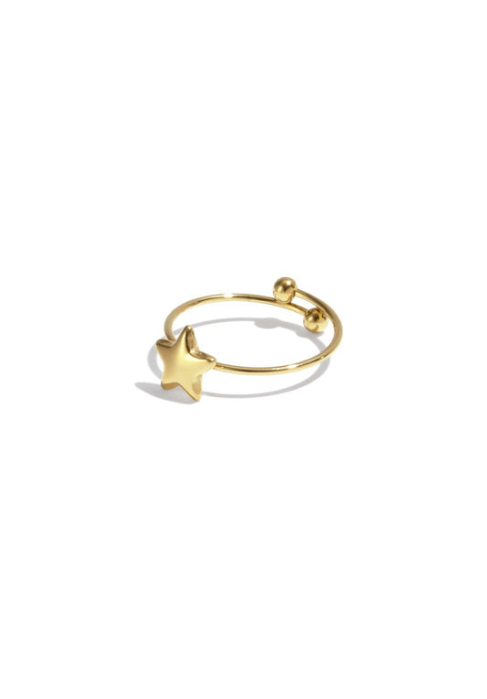 Ster ring goud