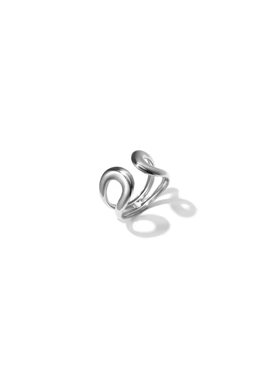Eenvoudige ring zilver
