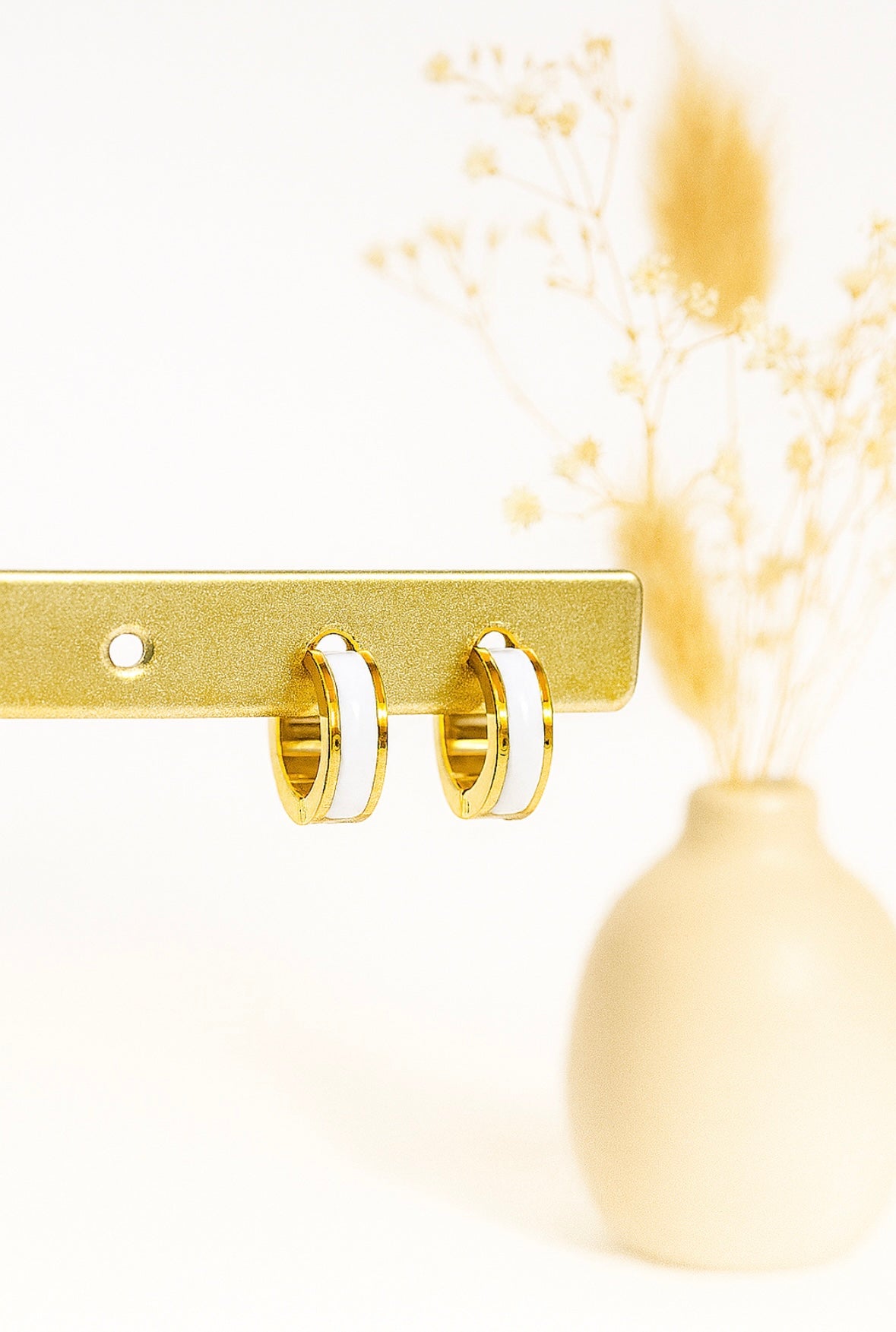 Luana Branca oorbellen