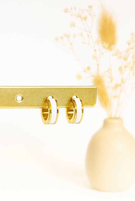 Luana Branca oorbellen